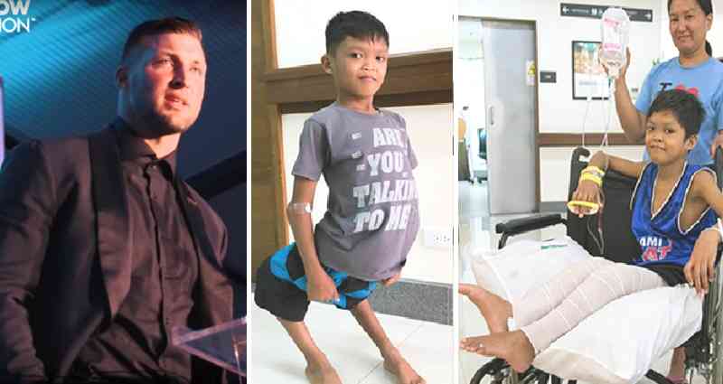 Filipino Boy With Deformed Knees Gets Life-Changing Surgery at Tim Tebow’s Clinic