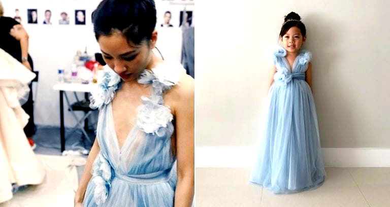 Amazing Mom Makes the Same Dress Constance Wu Wore in ‘Crazy Rich Asians’ for Her Daughter