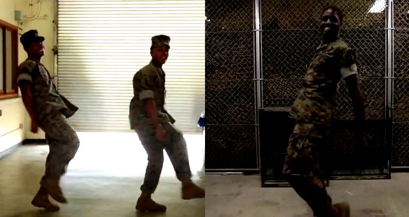 U.S. Marines in Japan Get in on the Viral ‘U.S.A.’ Dance Craze Going on Over There