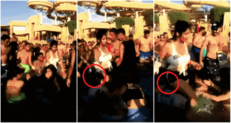 Women Blamed After Getting Groped in a Pool Full of ‘Bachelors’