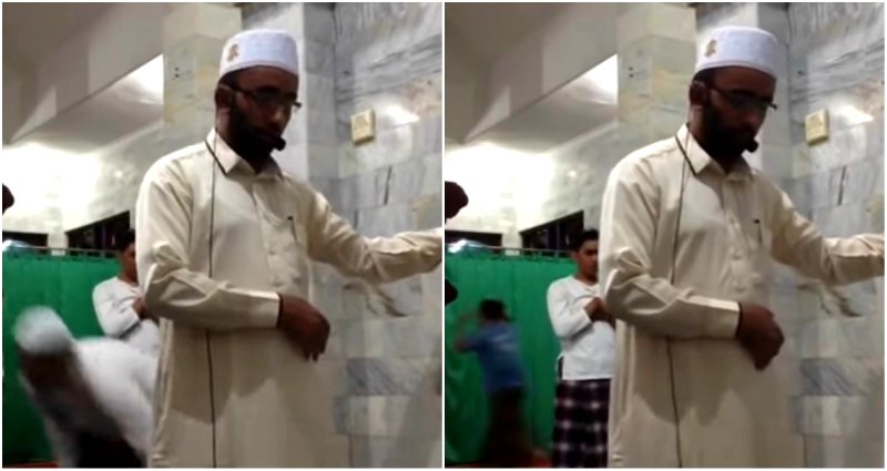 Viral Video Captures the Moment Deadly Earthquake Rattles Mosque in Indonesia