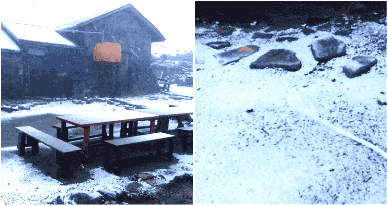 Japan Just Got Its First Snow During an INSANELY Hot Summer That Ki‌lle‌d People