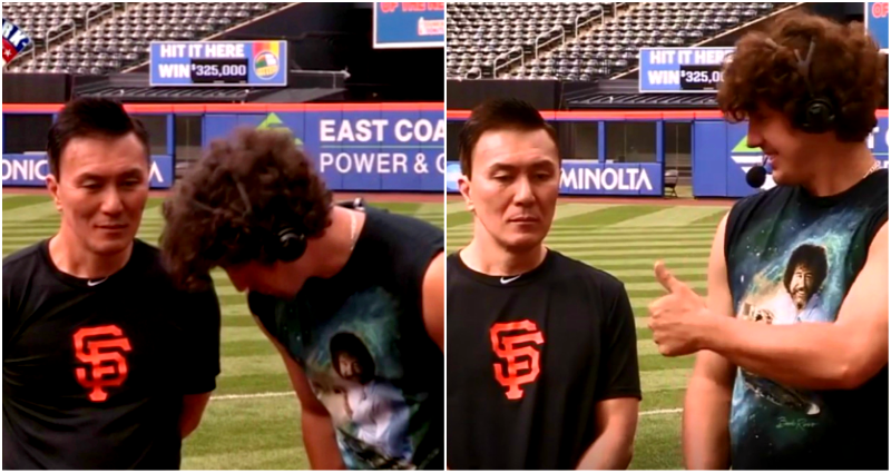 Giants Pitcher Accused of Using Asian Man to Make Racist Jokes During Interview