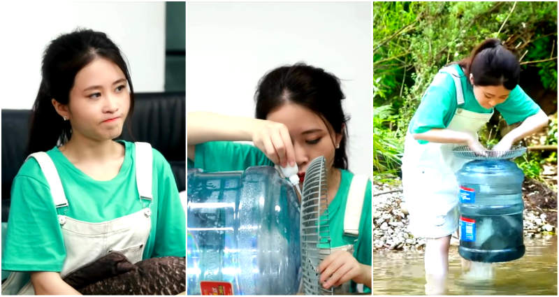 Chinese YouTuber Takes Her Epic Lunch-Making Skills to the Outdoors