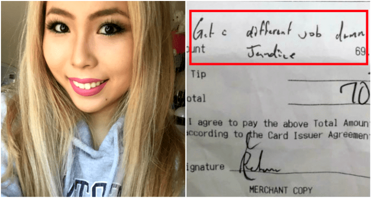 Hooters Waitress Quits Job After White Family Writes ‘New’ Racial Slur for Asians on Receipt