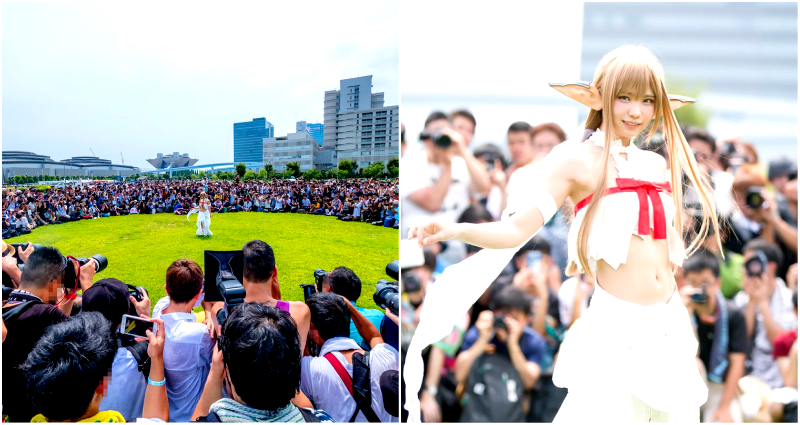 Japan’s #1 Cosplayer Attracts Massive Crowd at Comiket, The Largest Convention in the World