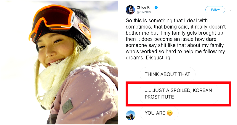 Olympian Chloe Kim Allegedly Called a ‘Spoiled Korean Prostitute’ by GWU Professor