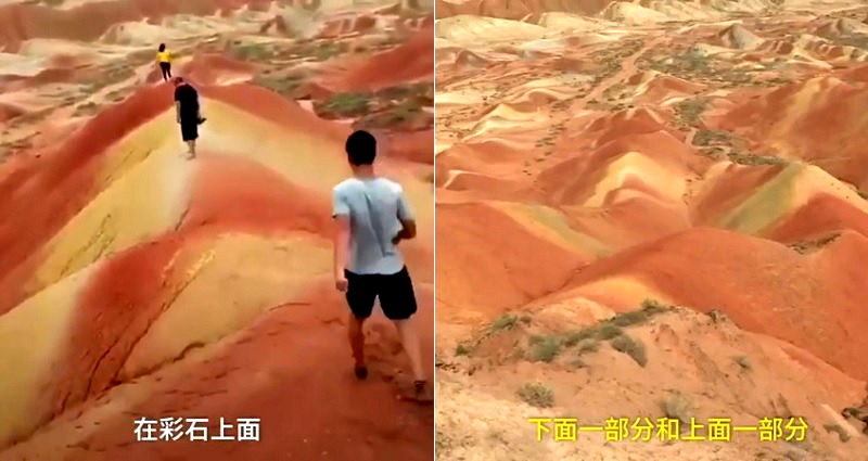 Tourists Spark Outrage for Bragging About Destroying Ancient Landform in Chinese National Park