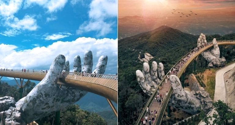 Vietnam’s Epic ‘Golden Bridge’ Will Definitely Take Your Breath Away