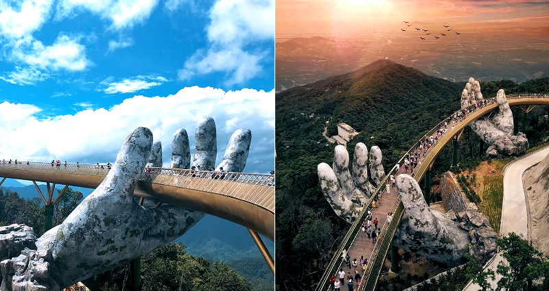 Vietnam’s Epic ‘Golden Bridge’ Will Definitely Take Your Breath Away