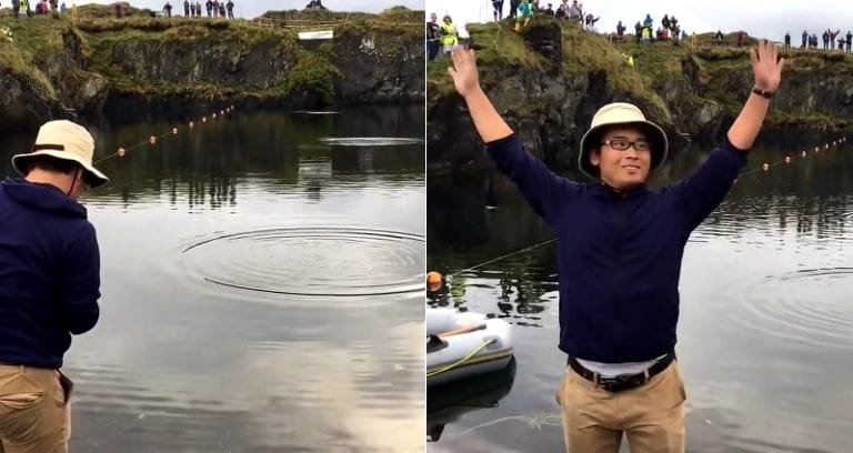 Japanese Man is the ‘Lebron James’ of Stone Skipping