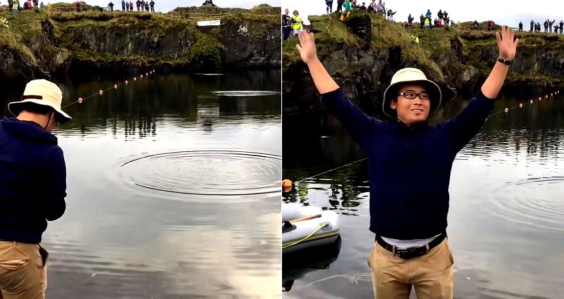 Japanese Man is the ‘Lebron James’ of Stone Skipping