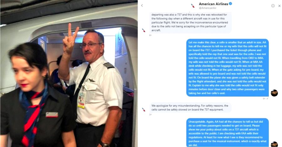 American Airlines Kicks Chinese Music Student Off Flight, Says to Buy 1st Class Ticket to Get Home