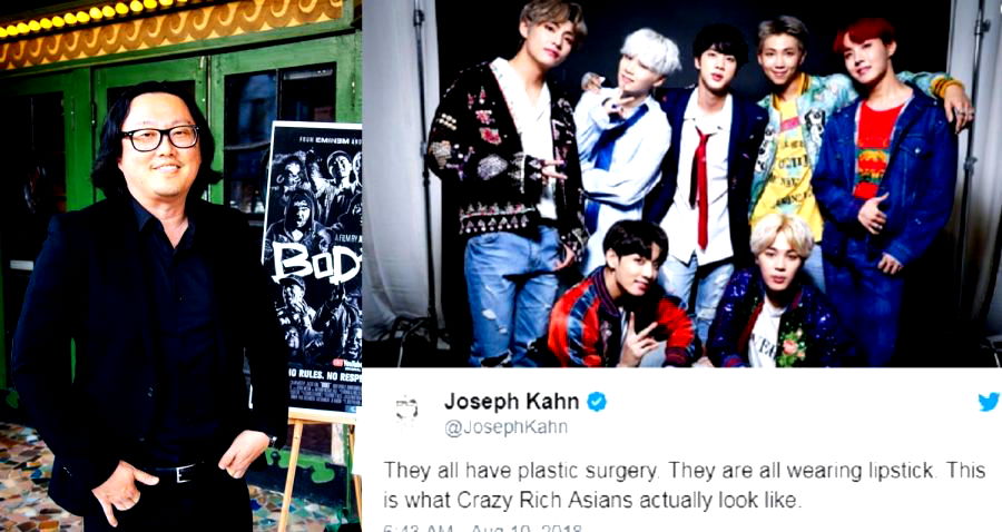 Korean-American Filmmaker Says He Will Never Apologize For His BTS Plastic Surgery Claim
