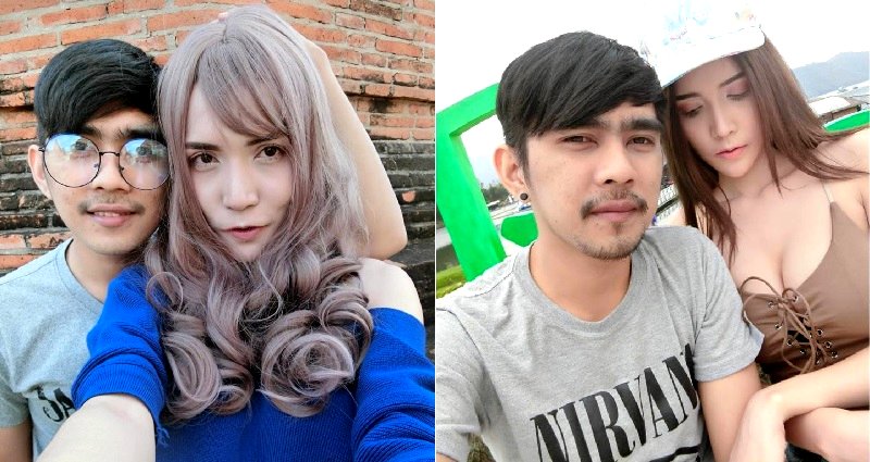 Thai Model Dating Taxi Driver Boyfriend Who Only Makes $15 a Day Wins Hearts Online