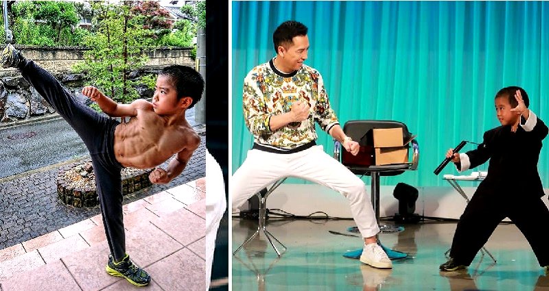 ‘Reincarnation’ of Bruce Lee Finally Meets His Other Martial Arts Idol, Donnie Yen