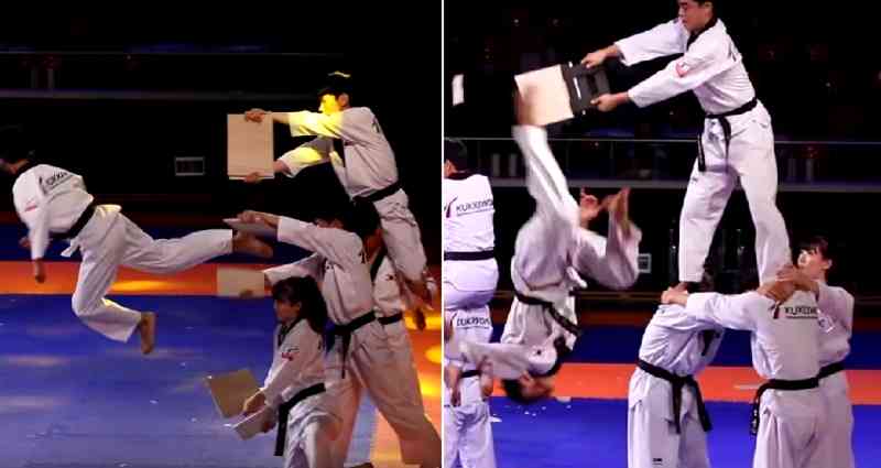 South Korean Taekwondo Team Goes Viral With Their Epic Martial Arts Skills