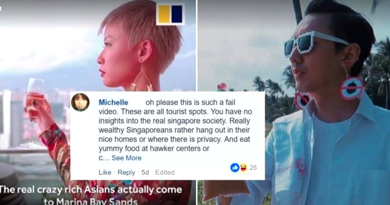 News Outlet’s ‘Real’ Crazy Rich Asian Video in Singapore Gets Roasted on Facebook