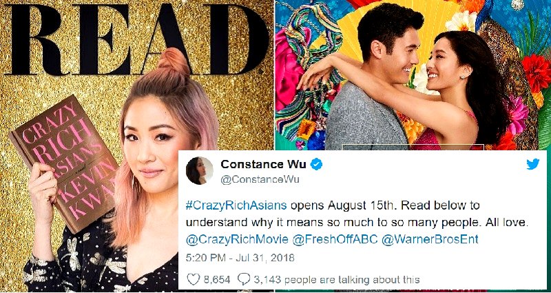 Constance Wu Reveals Why ‘Crazy Rich Asians’ Means So Much To Her