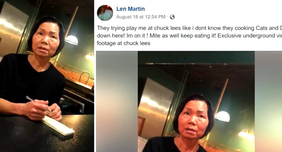 Man Harasses Asian Restaurant Worker With Racist Dog and Cat Jokes