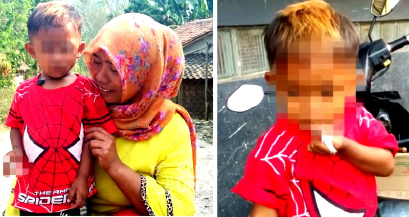 Indonesian Toddler Smokes 40 Cigarettes a Day and His Parents Can’t Say No to Him