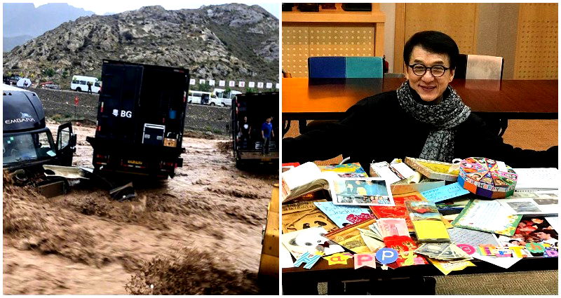 Jackie Chan and ‘Project X’ Crew Safely Rescued After Getting Caught in a ‘Massive Mudslide’