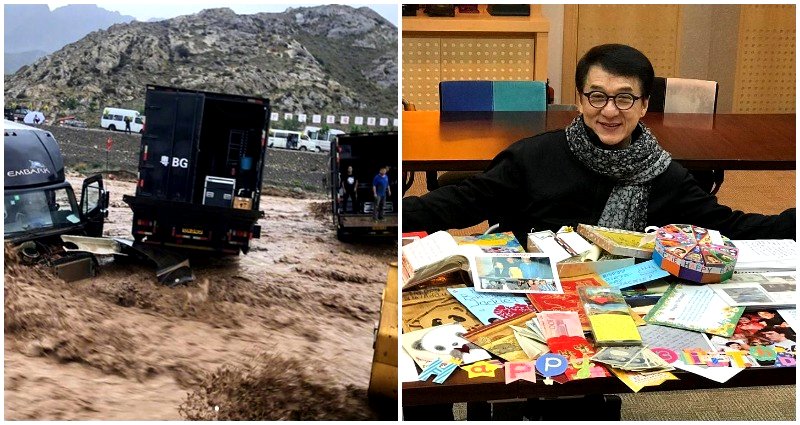 Jackie Chan and ‘Project X’ Crew Safely Rescued After Getting Caught in a ‘Massive Mudslide’