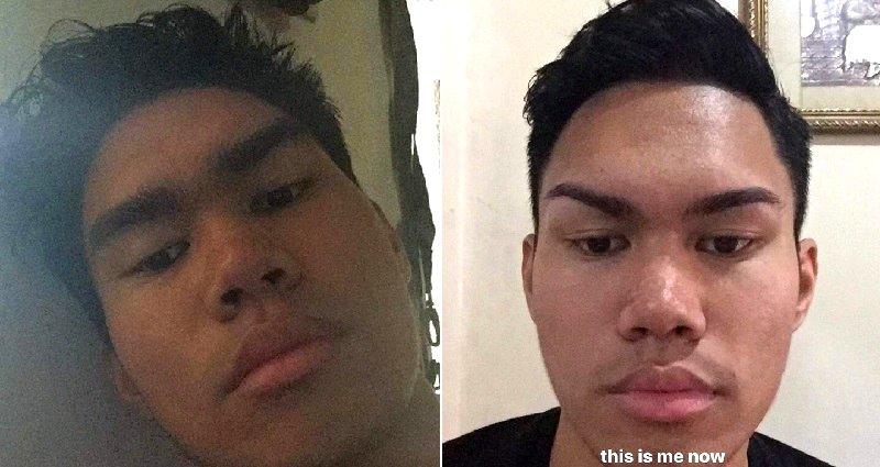 Filipino Bro Devastated After Accidentally Getting #OnFleek Eyebrows From Salon