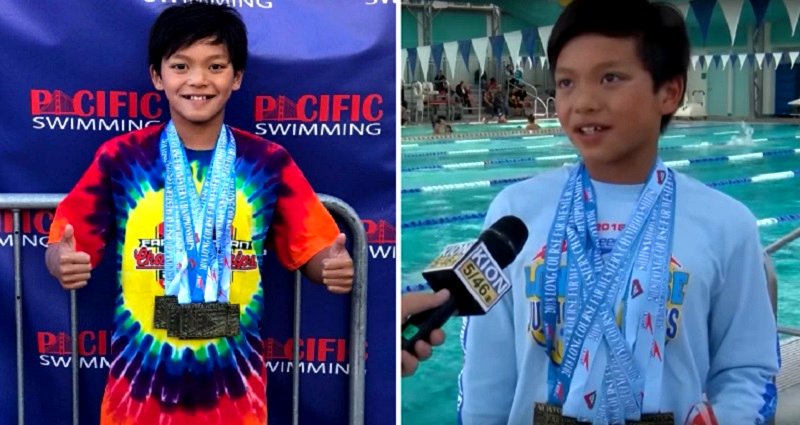 Filipino American Boy Named ‘Clark Kent’ Destroys Michael Phelps’ 23-Year-Old Record