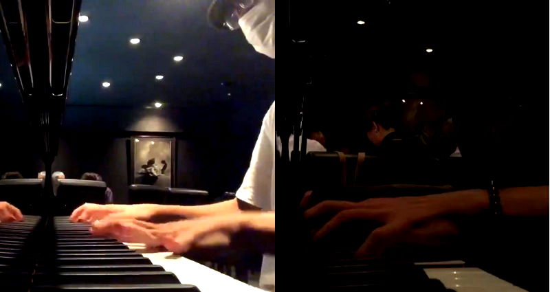 Sneaky Bar Pianist Plays Pokemon and Nirvana Songs and No One Noticed