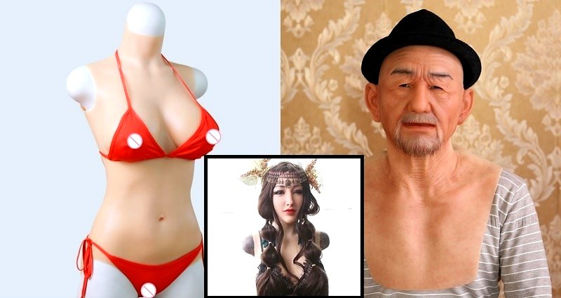 Chinese Cosplay Store Sells Freaky Realistic Silicone Bodysuits and Masks