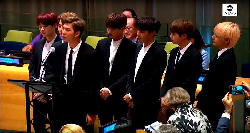 BTS Makes History as First K-Pop Group to Address the UN With ‘Love Myself’ Campaign