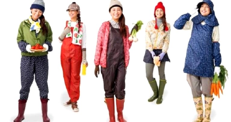 In Japan, Farming Woman Actually Get a Practical Fashion Line