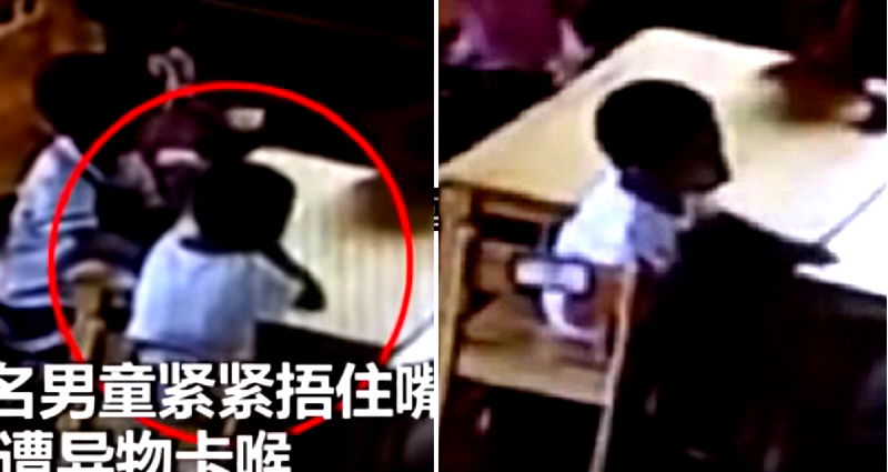 Chinese Mother Watches as Son C‌ho‌ke‌s to D‌e‌at‌h on School’s Security Camera