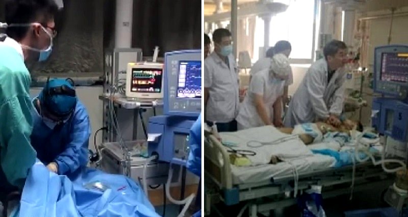 Nearly 30 Doctors and Nurses Perform CPR For 5 Hours To Keep Dying Boy Alive in China