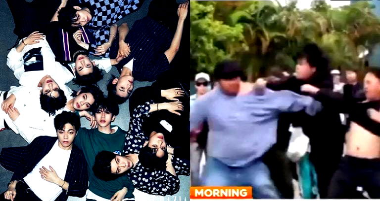 Violent Brawl Between Fans of China’s ‘One Direction’ and Film Crew Caught on Video