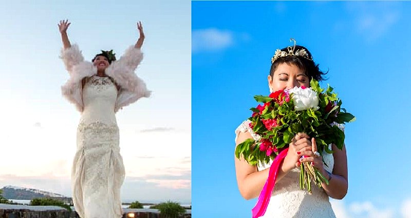 Bride Marries Herself After Fiancé Leaves Her 3 Months Before Wedding