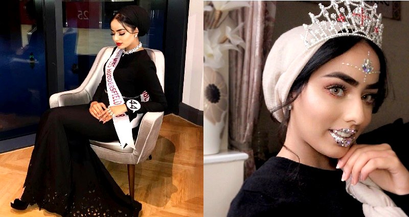 Meet The First Miss England Finalist to Walk the Runway in a Hijab