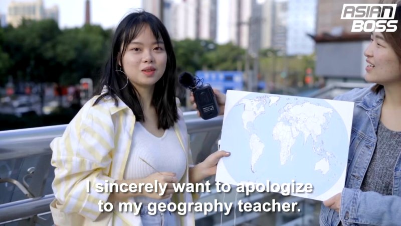 Chinese People Struggle With World Geography in Funny Video
