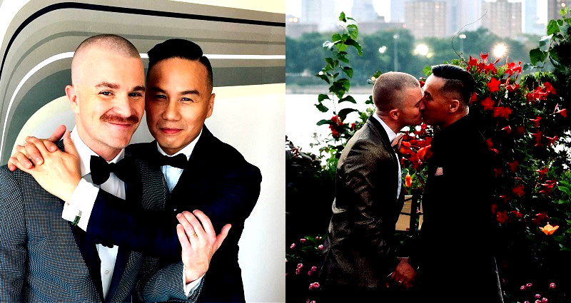 BD Wong Marries Partner of 8 Years in a Romantic Brooklyn Ceremony