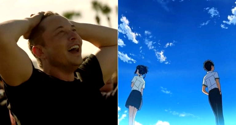 Tesla’s CEO ‘Elon-chan’ Admits He Loves Anime ‘Your Name,’ Is a Total Weeaboo