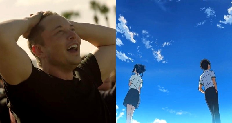 Tesla’s CEO ‘Elon-chan’ Admits He Loves Anime ‘Your Name,’ Is a Total Weeaboo