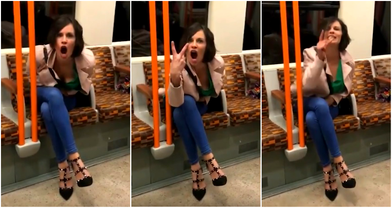 Woman Unleashes Racist 20-Minute Rant Against Asian Immigrant on London Train