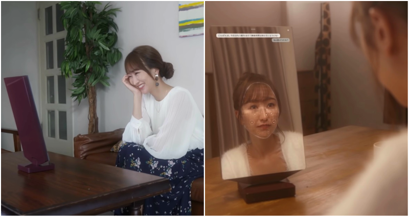 Japan Has a Talking ‘Anime’ Mirror That Tells You Everything You Love to Hear