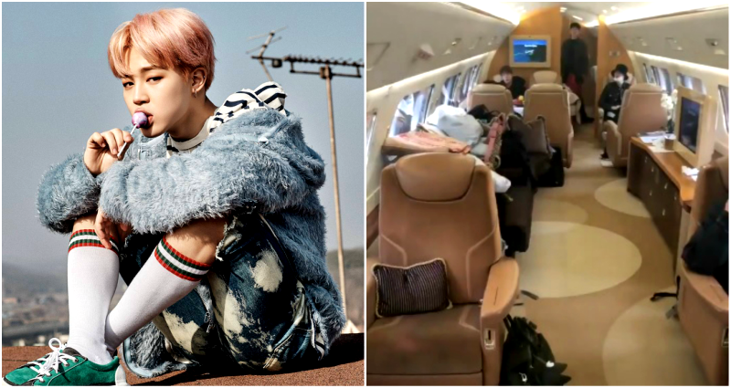 BTS Reveals the Inside of Impressive Private Jet Rented for Jimin’s Birthday