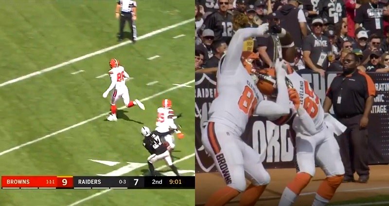Cleveland Browns Players Celebrate Touchdown with a ‘Dragon Ball Z’ Fusion Dance