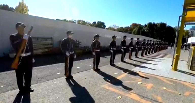 Honor Guard Demo at Japan’s National Defense Academy is Very Satisfying to Watch