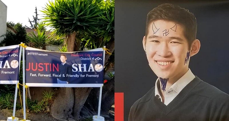 Fremont City Council Candidate’s Campaign Sign Vandalized in ‘Possible Hate Crime’