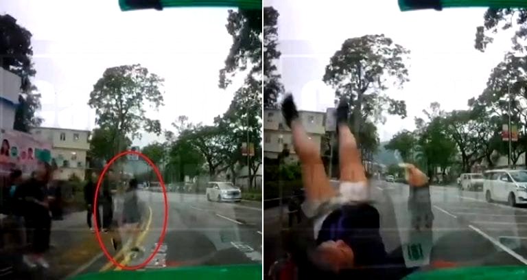 Dash Cam Captures the Moment a Hong Kong Teen Gets Hit By Speeding Taxi