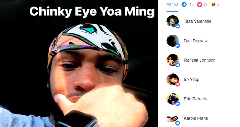 NFL Player Posts Racist Facebook Selfie ‘Chinky Eyes Yoa Ming’